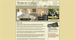 Desktop Screenshot of pembrokecottage.com